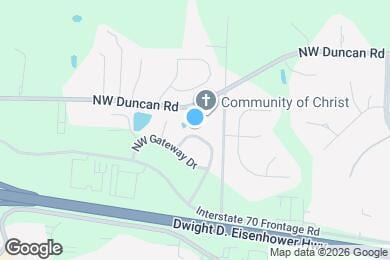Map image of the property - 1654 NW Garrett Dr