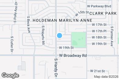 Map image of the property - 822 W 18th St