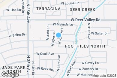 Map image of the property - 21434 N 33rd Ave