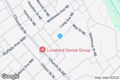 Map image of the property - 88 Meadow Ave NE