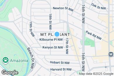 Map image of the property - 1741 Kilbourne Pl NW
