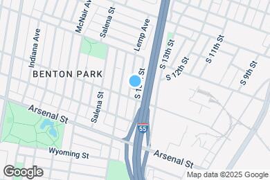Map image of the property - 2857 S 18th St