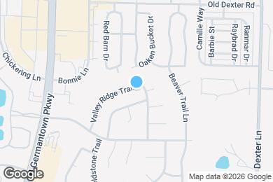 Map image of the property - 8229 Valley Ridge Trail