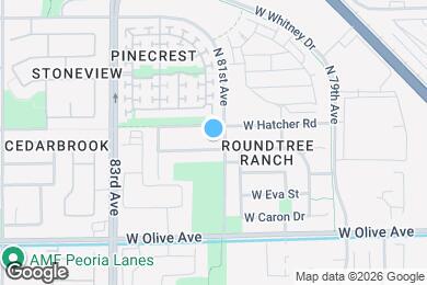 Map image of the property - 8128 W Mission Ln