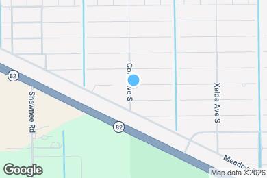 Map image of the property - 3921 37th St SW