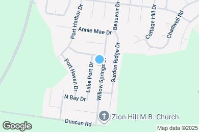 Map image of the property - 5867 Willow Springs Dr