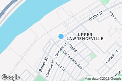 Map image of the property - 5266 Butler St