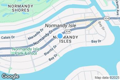 Map image of the property - 1355 Biarritz Dr
