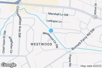 Map image of the property - 2 Castlewood Dr SW