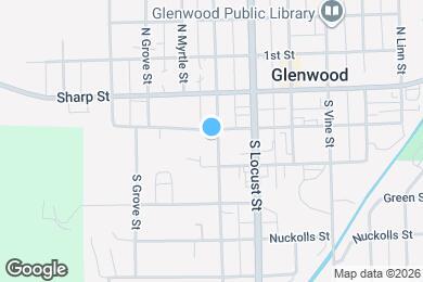 Map image of the property - 204 S Hazel St