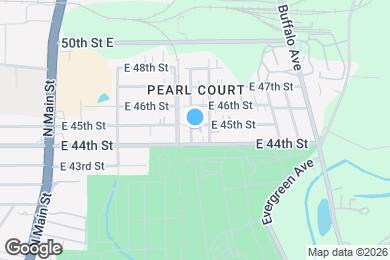 Map image of the property - 342 E 45th St