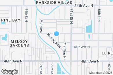Map image of the property - 4930 72nd St N