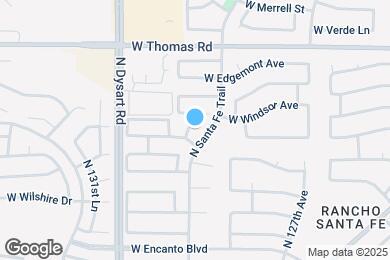 Map image of the property - 2609 N 128th Dr