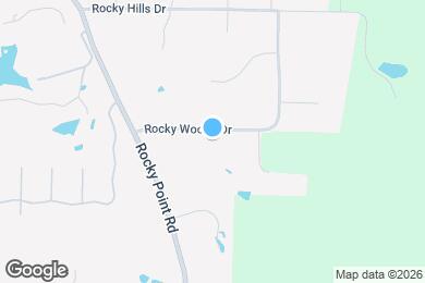 Map image of the property - 9345 Rocky Woods Dr