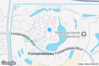 Map image of the property - 9365 Fontainebleau Blvd
