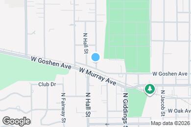Map image of the property - 627 N Rinaldi St