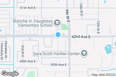 Map image of the property - 6307 7th St Ct E