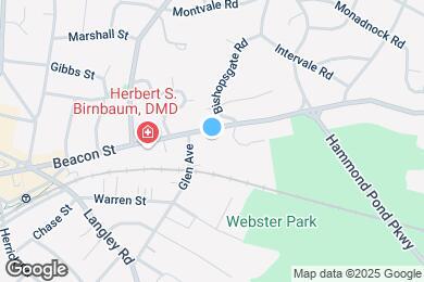 Map image of the property - 608 Beacon St