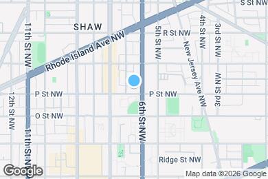 Map image of the property - 0 P St NW