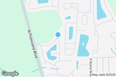 Map image of the property - 101 Pompano Beach Dr