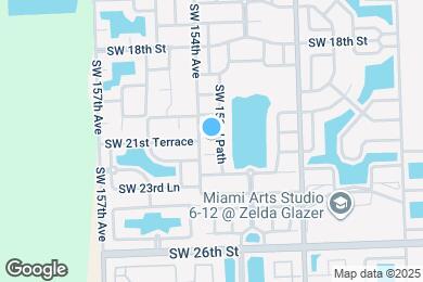 Map image of the property - 15386 SW 21st Ln