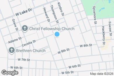 Map image of the property - 926 Howard St