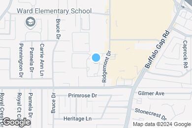 Map image of the property - Country Club Villas Abilene