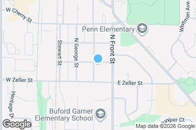 Map image of the property - 25 W Chestnut St