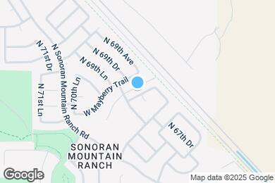 Map image of the property - 6834 W Nadine Way