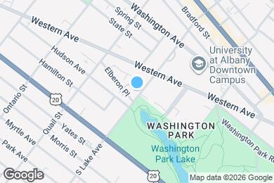 Map image of the property - 39 S Lake Ave