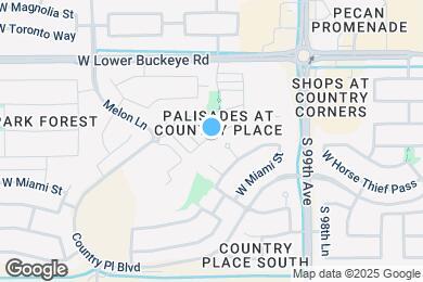 Map image of the property - 10103 W Kingman St