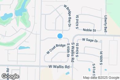 Map image of the property - 6502 W Hearth Falls Dr