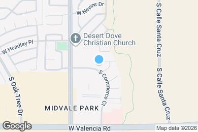 Map image of the property - 1483 W Flannery Pl