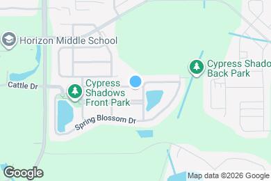 Map image of the property - 4302 Hidden Meadow Dr