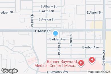 Map image of the property - 6440 E Alder Ave