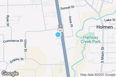 Map image of the property - 106 N Holmen Dr