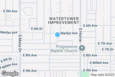Map image of the property - 636 E Franklin Ave