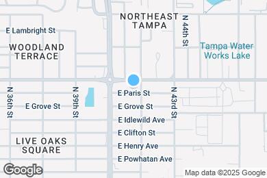 Map image of the property - 4020 E Paris St