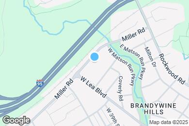 Map image of the property - Brandywine Hills Apartments