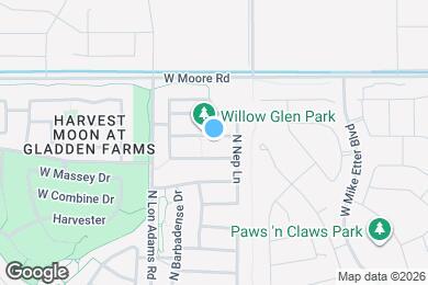 Map image of the property - 11071 W Willow Field Dr