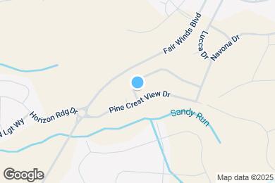 Map image of the property - 208 Parkwood Vista Way