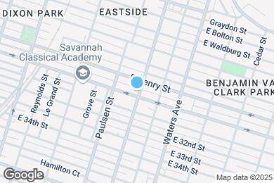 Map image of the property - 836 E Anderson St