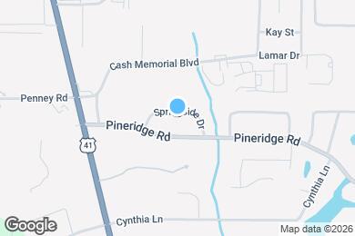 Map image of the property - 421 Springside Dr