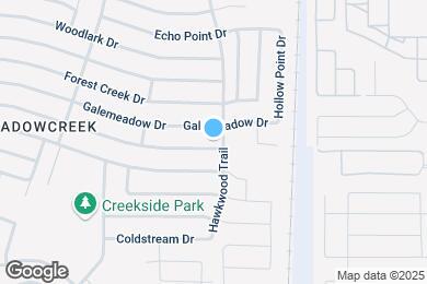 Map image of the property - 2504 Creekwood Ln