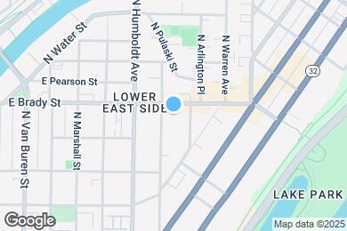 Map image of the property - 1682 N Franklin Pl