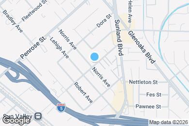 Map image of the property - 10905 Olinda St