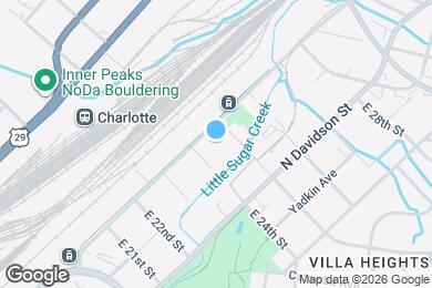 Map image of the property - 2120 N Brevard St