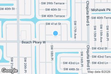 Map image of the property - 1814 SW 42nd St