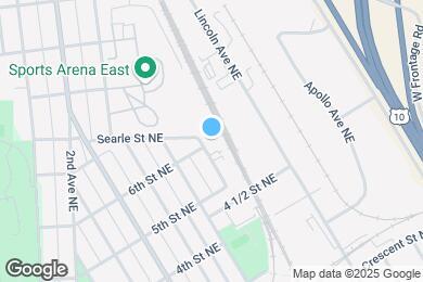 Map image of the property - 540 6th Ave NE