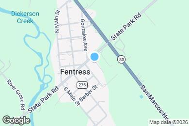 Map image of the property - 102 Fentress Star